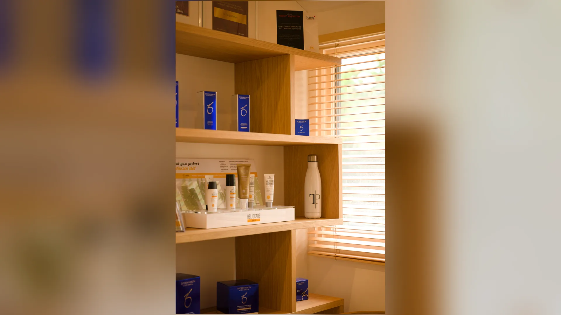 Private clinic reception and consultation space
