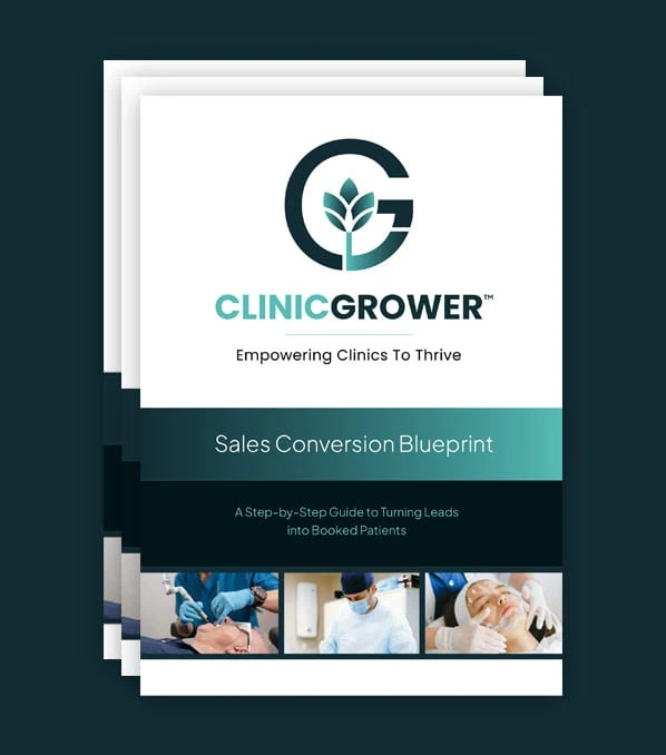 Clinic Grower - Sales Conversion Blueprint front cover
